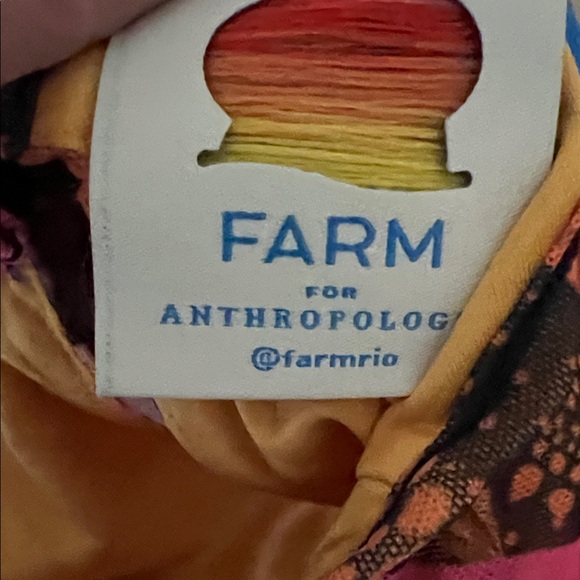 Farm Rio Long Sleeve Ruched Dress - Picture 2 of 4